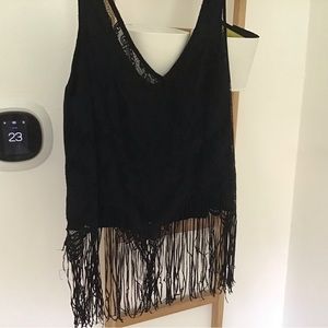 Top with fringe